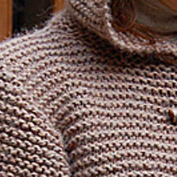 Hooded Swing Jacket to Knit