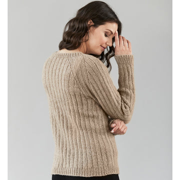 Stacy Charles Fine Yarns Georgia Pullover Knitting Pattern
