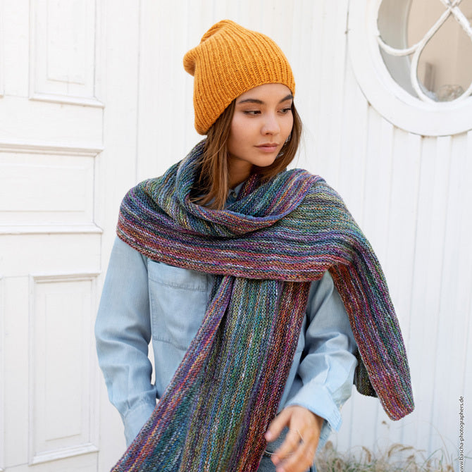 Lana Grossa Scarf Knitting Pattern