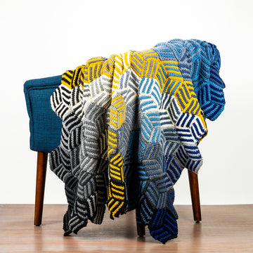 Valley Yarns Dawn to Dusk Blanket Crochet Pattern