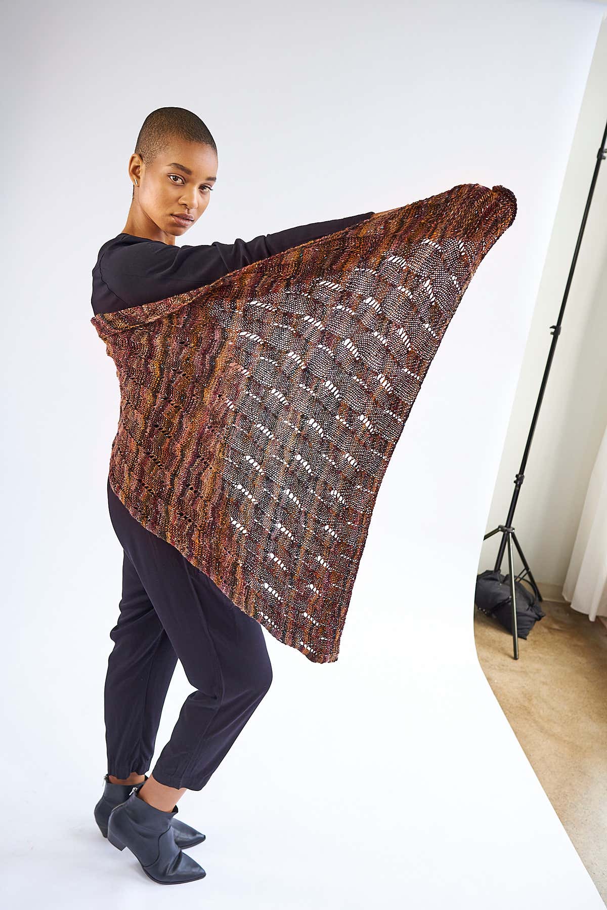 Berroco Carob Wrap Knitting Pattern