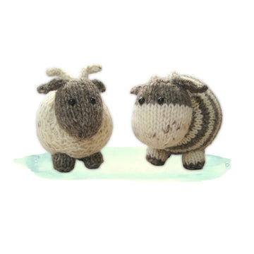 Bramble goat and chestnut cow