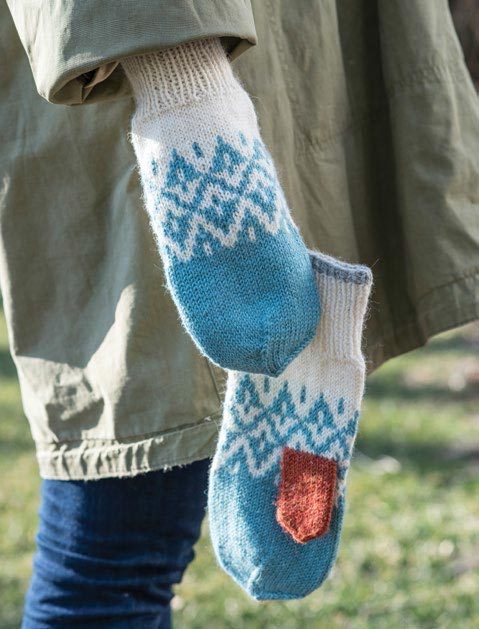 Berroco Anahata Hat & Mittens- Portfolio Knitting Pattern