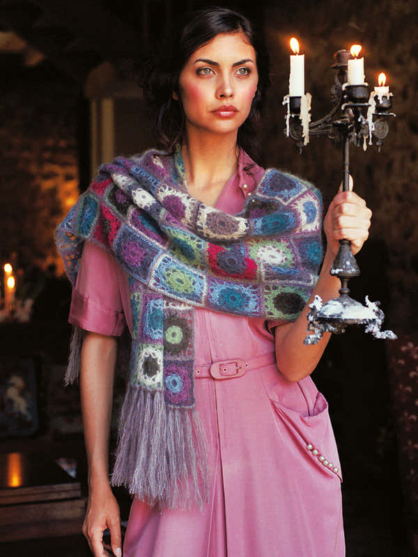Rowan Chantel Shawl Crochet Pattern