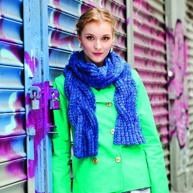 Malabrigo Crosby Scarf Knitting Pattern