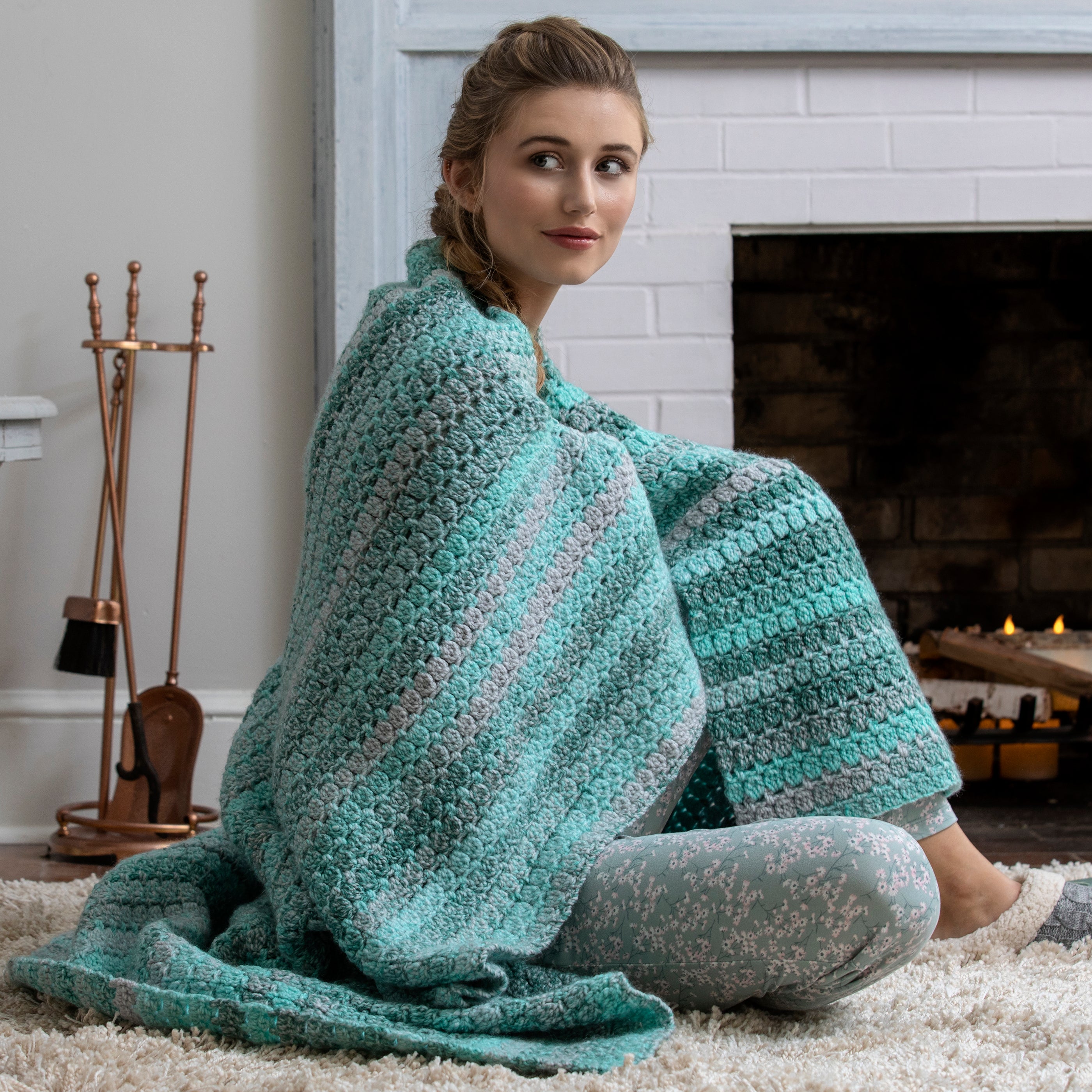 Arden Throw Blanket Knitting Pattern
