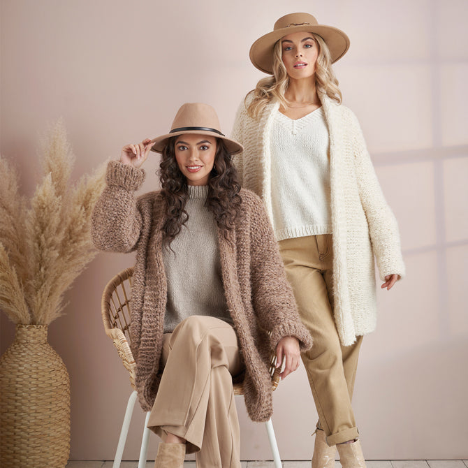 Rowan Teddy Coat Cardigan Knitting Pattern