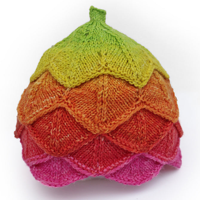 Freia Fine Handpaints Flore Hat Knitting Pattern