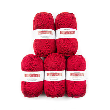 Valley Yarns Haydenville 5 Ball Value Pack Yarn - Superwash Merino Worsted