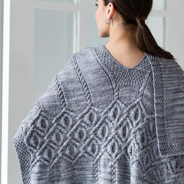 Malabrigo Book 17 Cape Crochet Pattern