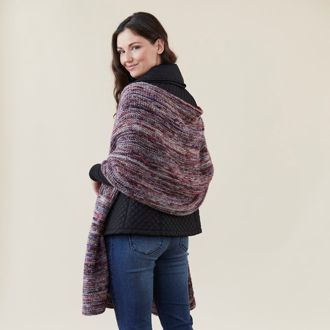 Tahki Yarns Antero Wrap Knitting Pattern