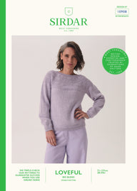 Scallop Shell Yoke Sweater Jumper Knitting Pattern