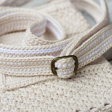 Embroidered Crochet Phone Purse