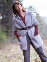 Tamarind Hooded Coat in Berroco Blackstone Tweed PDF (Free)