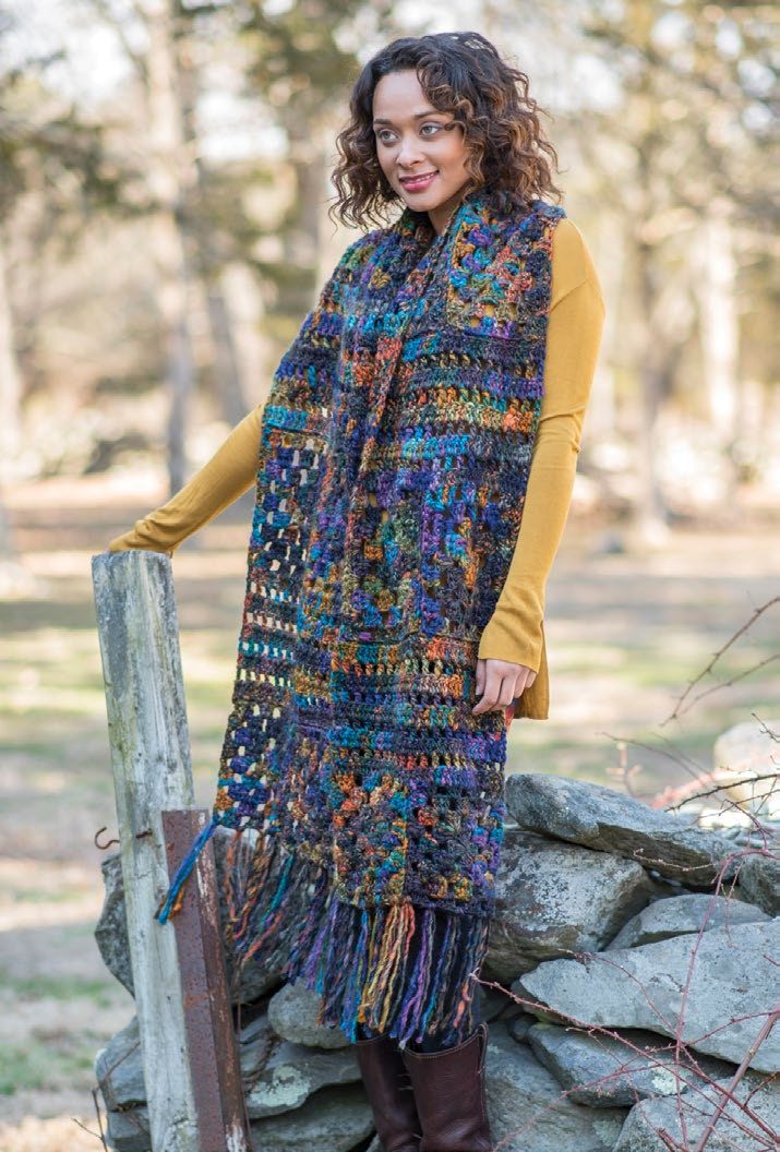 Nuo Stola Scarf Crochet Pattern