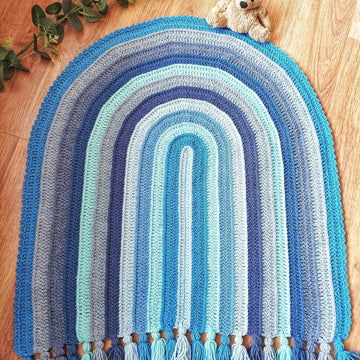 Rainbow Stripes Blanket