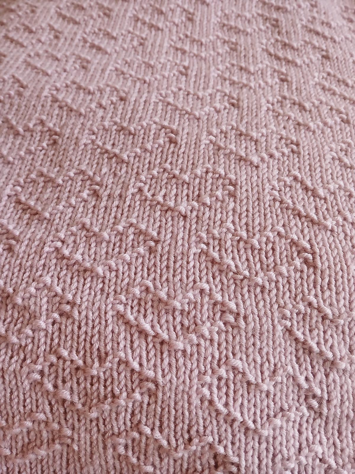 Tiny Heart Blanket