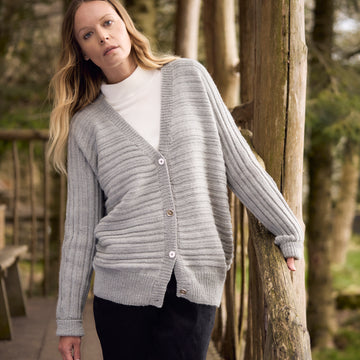 Stanley  In Rowan Alpaca Soft DK Cardigan Knitting Pattern