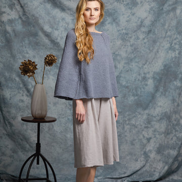 Rowan Eggplant Cape Knitting Pattern