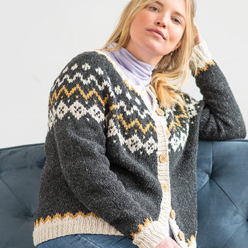 Robette Cardigan in Berroco Remix Chunky PDF