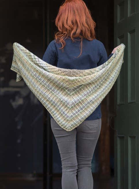 Miss Honey Shawl Wrap Knitting Pattern