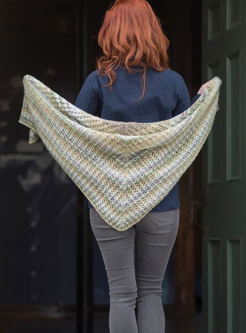 Miss Honey Shawl Wrap Knitting Pattern