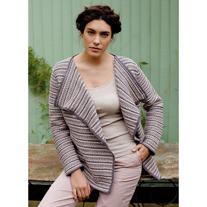 Rowan Nikau Cardigan Crochet Pattern