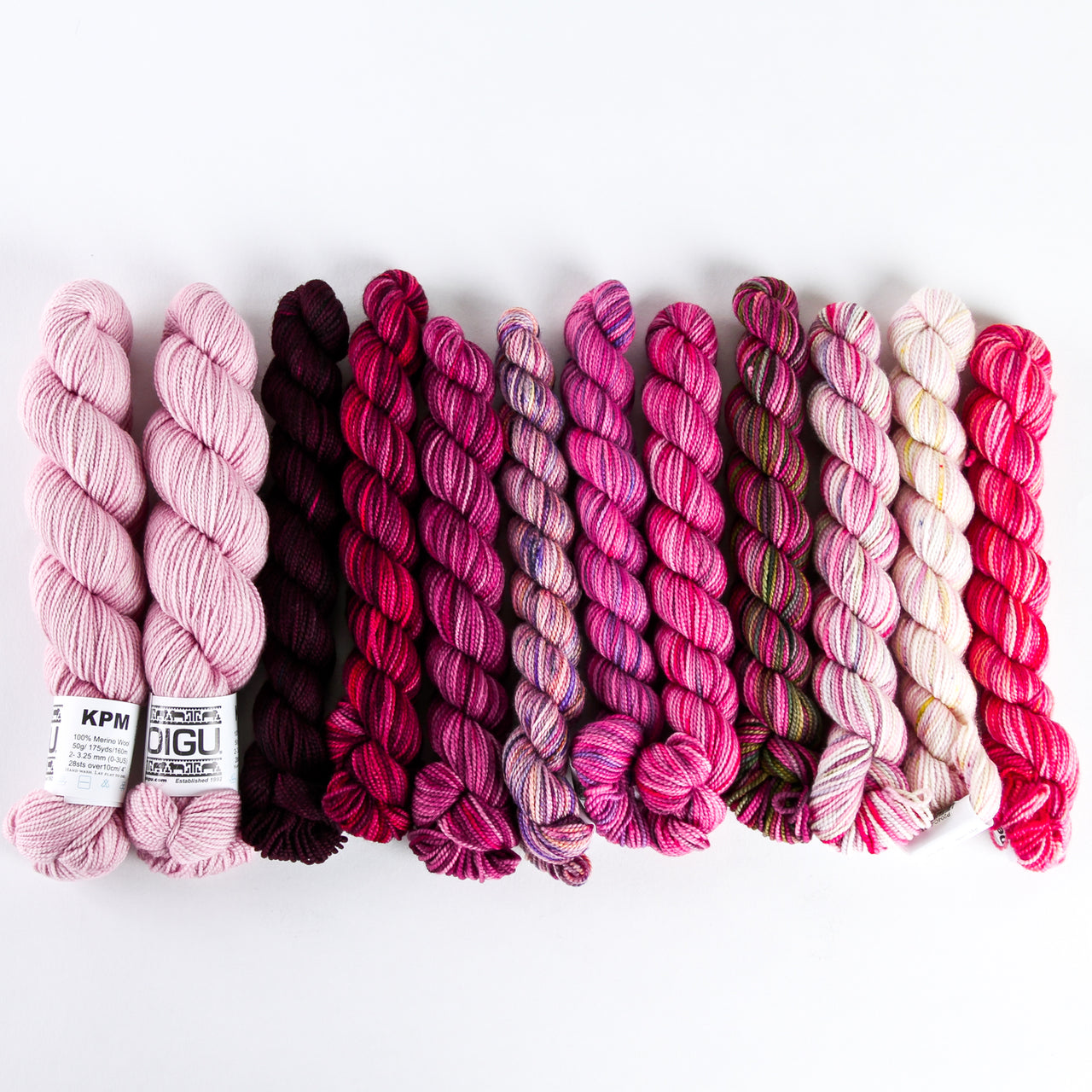 Koigu Grevillea Shawl Set Yarn - Merino Wool 4 Ply
