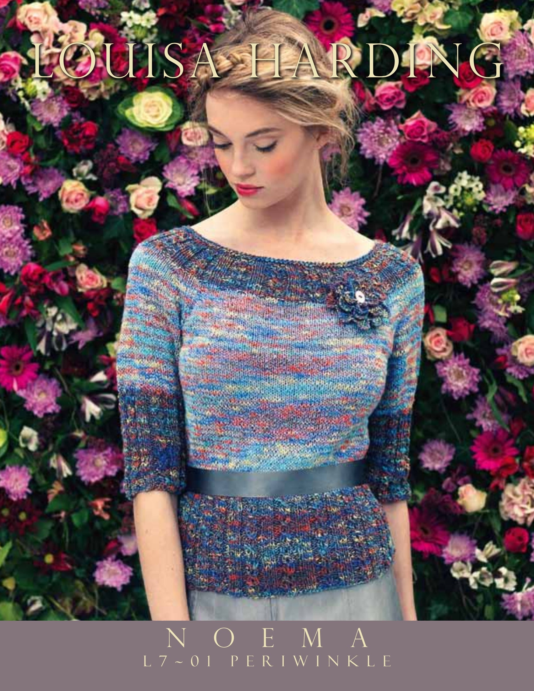 Louisa Harding Periwinkle Jumper Knitting Pattern