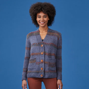 Tahki Yarns Wilder Cardigan Knitting Pattern