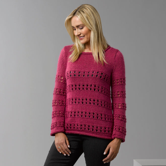 Sesia Emily Pullover Jumper Knitting Pattern