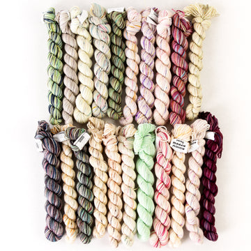 Koigu KPPPM Mini Skein Set Yarn - Merino Wool 4 Ply