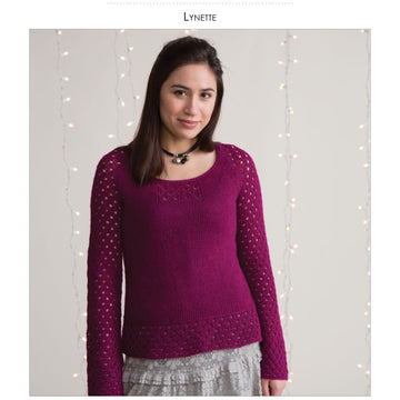 Classic Elite Yarns Lynette Jumper Knitting Pattern