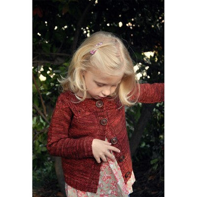 Coastal Kids Little Oak Cardigan Knitting Pattern