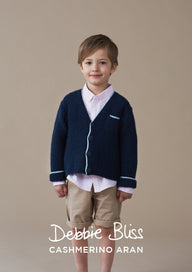 Debbie Bliss Nate Jacket Knitting Pattern