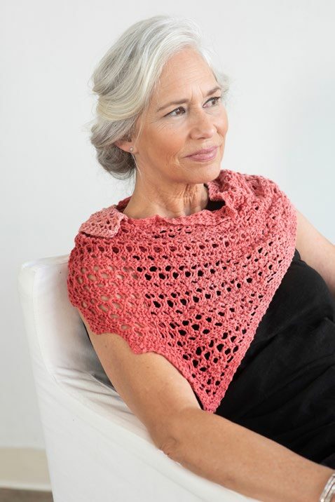 Liri Shawl Wrap Knitting Pattern