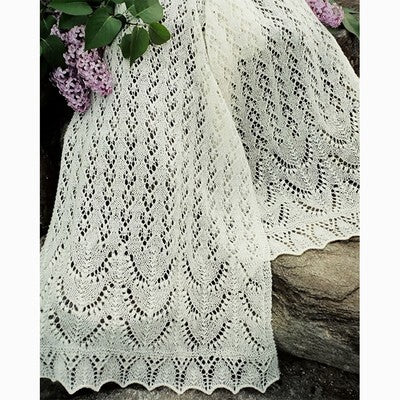 Fiber Trends S-2009 Estonian Garden Shawl & Scarf Knitting