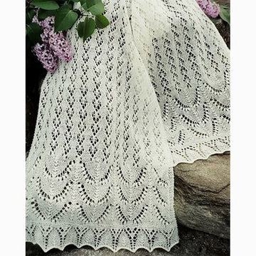 Fiber Trends S-2009 Estonian Garden Shawl & Scarf Knitting