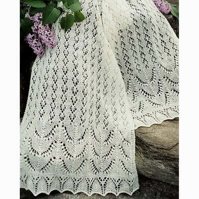 Fiber Trends S-2009 Estonian Garden Shawl & Scarf Knitting