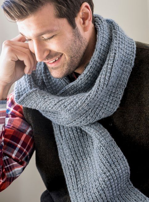 Berroco Fairfax Scarf Knitting Pattern
