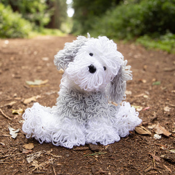 Deramores Old English Sheepdog Toy Knitting Pattern
