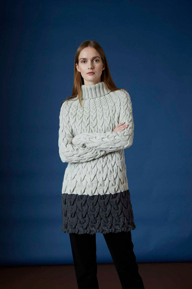 Debbie Bliss Gudrun Sweater Knitting Pattern