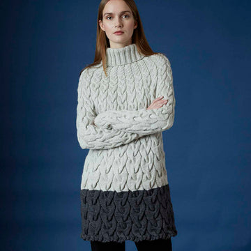 Debbie Bliss Gudrun Sweater Knitting Pattern