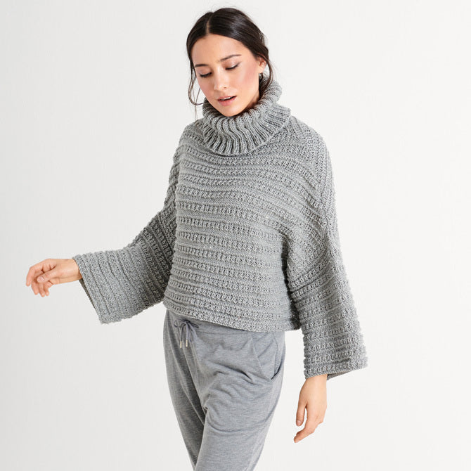 Lana Grossa 12 Pullover Jumper Knitting Pattern