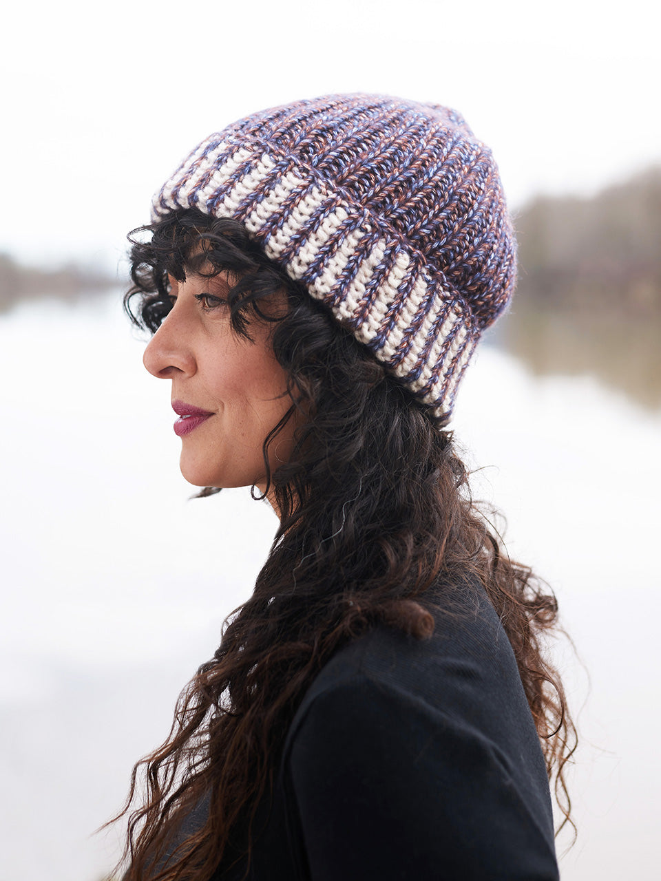 Burke Hat and Scarf in Berroco Stratto