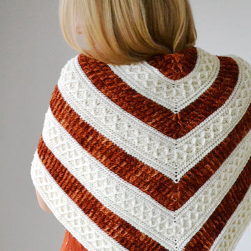 Mindfullness Shawl in Malabrigo Mechita - PDF