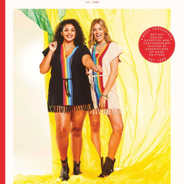 Sirdar Unplugged Tassel Tunic Dress Crochet Pattern