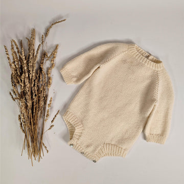 Sunday Morning Baby Romper Knitting Pattern | preemie - 24 months