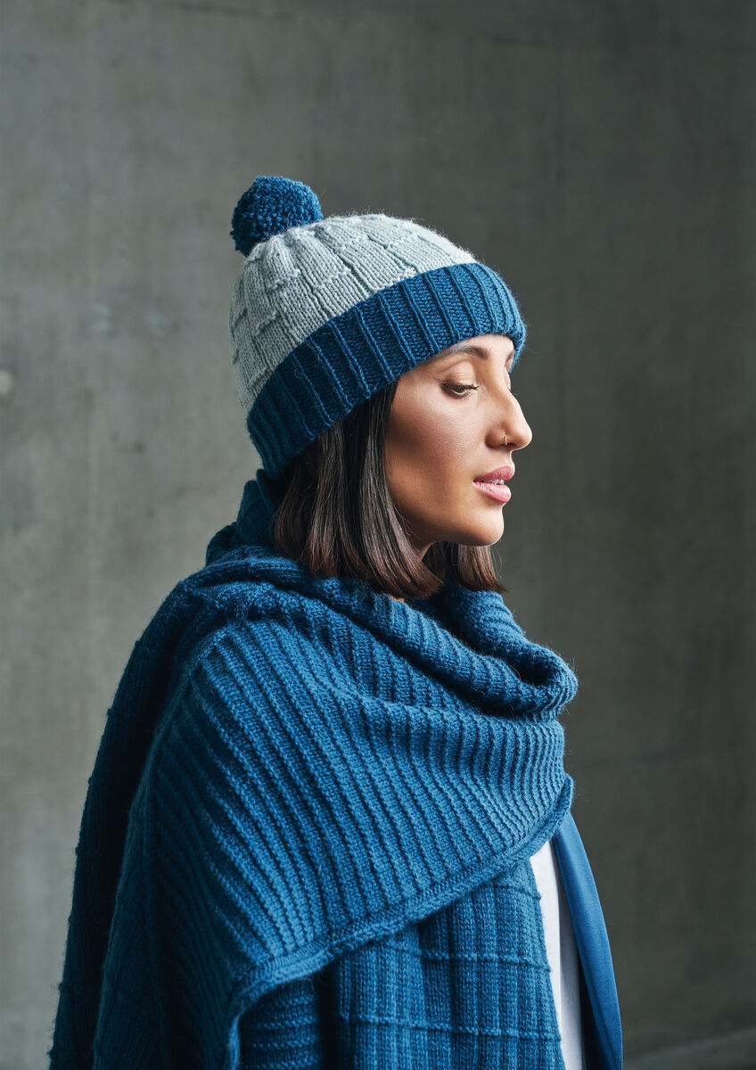 Rowan / Moorgate Wrap & Scarf Knitting Pattern