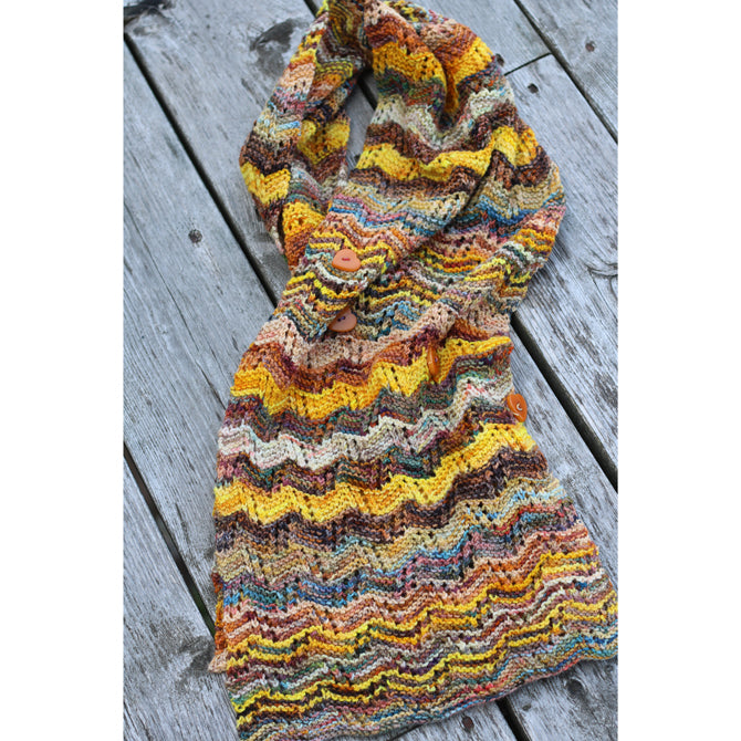 Koigu Wildweed Scarf Knitting Pattern